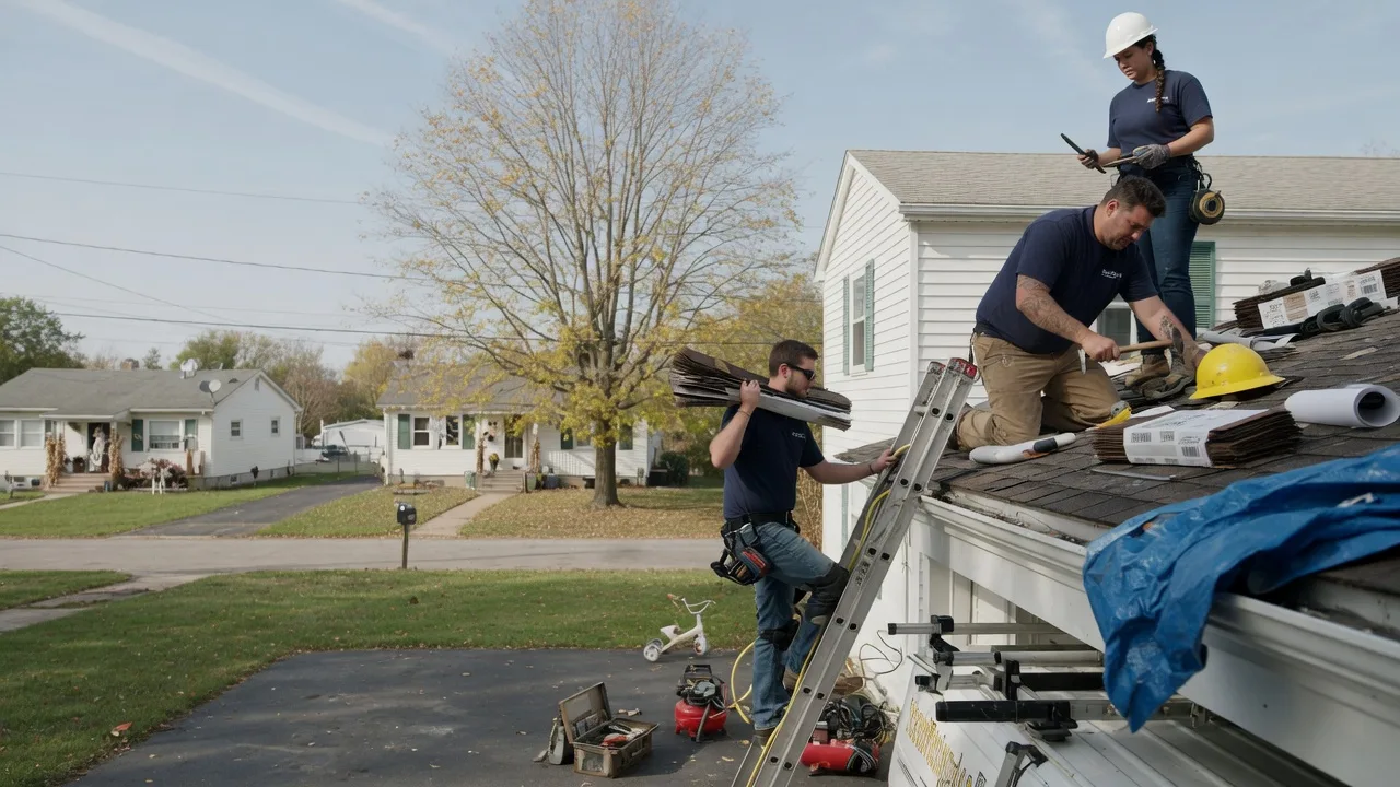 Local Roofing Contractors in Ellettsville, IN near me